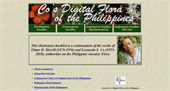 Desktop Screenshot of philippineplants.org